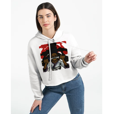 410 Noodlez Samurai Jack Cropped Hoodie